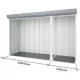 Шкаф для паркинга 1700х2500х600